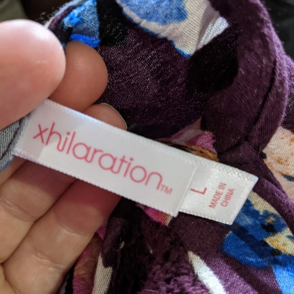 Xhilaration Pants - Romper L Xhilaration